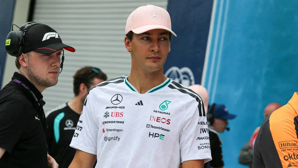 George Russell rangiert in der Formel 1 hinter Kimi Antonelli