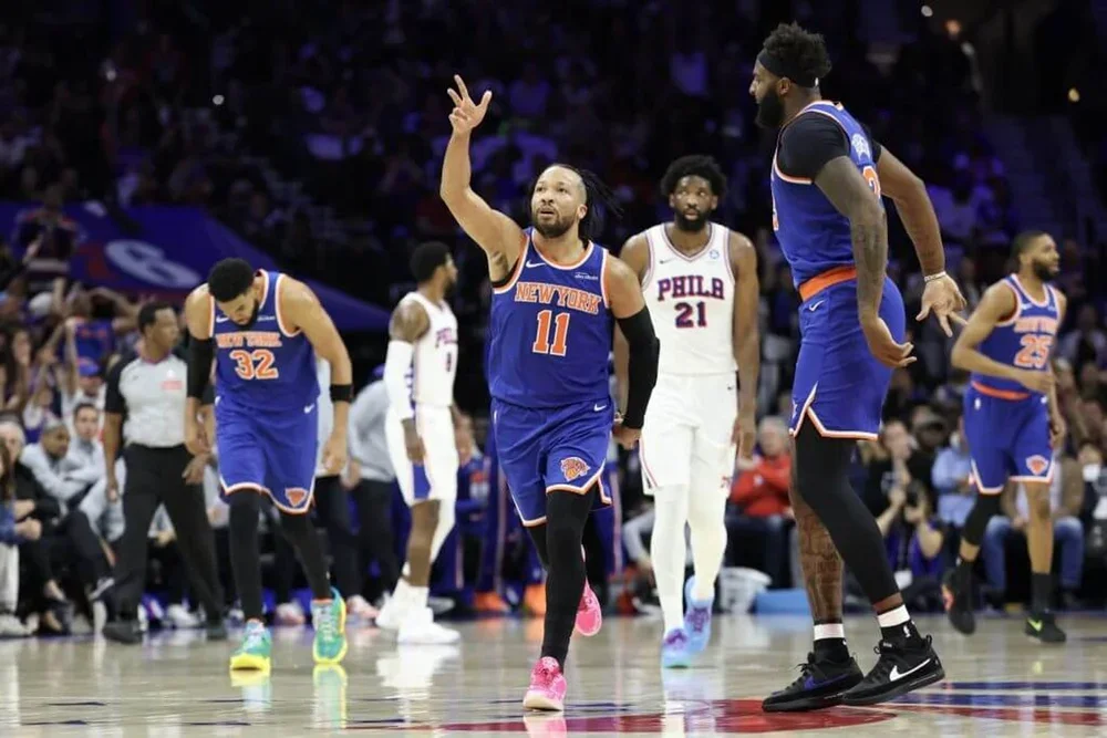 Jalen Brunson of the New York Knicks