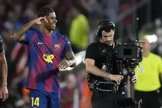 Mensaje de Rashford al Barça: 